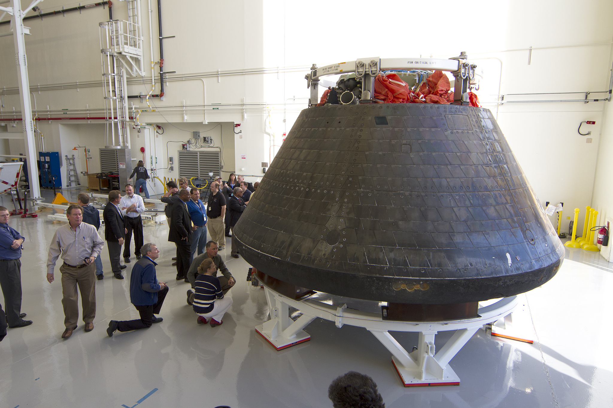 Lockheed Martin Begins Taking Apart First Flown Orion Capsule